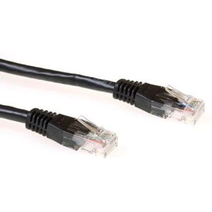 ACT ACT CAT6A UTP 1m Netwerkkabel - U/UTP, Zwart ACT ACT CAT6A UTP 1m Netwerkkabel - U/UTP, Zwart