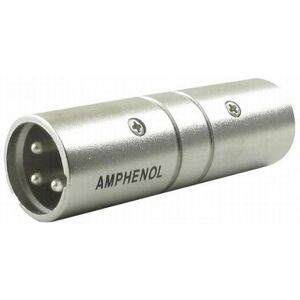 Adaptateur XLR mâle Amphenol AC3M3MW - Changeur de genre de câble - Publicité Adaptateur XLR mâle Amphenol AC3M3MW - Changeur de genre de câble - Publicité