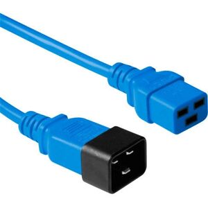 ACT Kabel zasilający 3m C19 C20 Niebieski - Kabel zasilający ACT Kabel zasilający 3m C19 C20 Niebieski - Kabel zasilający