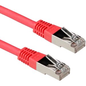 ACT 1.00m Cat6a S/FTP Netwerkkabel - Rood ACT 1.00m Cat6a S/FTP Netwerkkabel - Rood