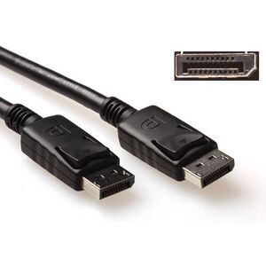 ACT AK3977 0,5m DisplayPort Kabel - Schwarz ACT AK3977 0,5m DisplayPort Kabel - Schwarz