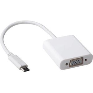 ACT Advanced Cable Technology SB0016 Adaptateur USB C à VGA - 1920x1200 - Blanc - Publicité ACT Advanced Cable Technology SB0016 Adaptateur USB C à VGA - 1920x1200 - Blanc - Publicité
