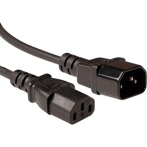 ACT AK5216 power cable - 3m C14-C13 black power cord ACT AK5216 power cable - 3m C14-C13 black power cord