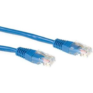 ACT IB8652 0,25 m Cat6 U/UTP Netwerkkabel - Blauw ACT IB8652 0,25 m Cat6 U/UTP Netwerkkabel - Blauw