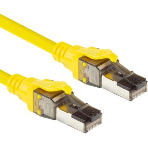 ACT Geel 5m CAT8 S/FTP Netwerkkabel - Ethernet ACT Geel 5m CAT8 S/FTP Netwerkkabel - Ethernet