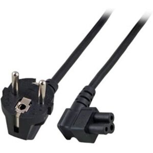 ACT Stroomkabel CEE7/7 C5 Haaks - 230V 1m ACT Stroomkabel CEE7/7 C5 Haaks - 230V 1m