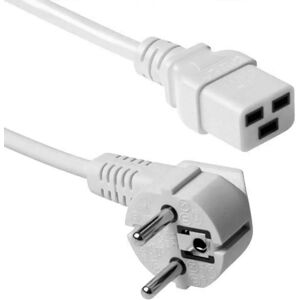 Câble d'alimentation ACT - 230V, C19, 1,2 m, Blanc - Publicité Câble d'alimentation ACT - 230V, C19, 1,2 m, Blanc - Publicité