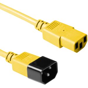 ACT AK5426 Stromkabel - C13 auf C14 Gelb 0,3m ACT AK5426 Stromkabel - C13 auf C14 Gelb 0,3m