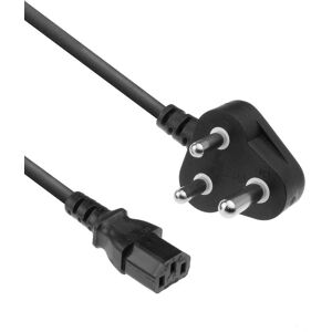 ACT AK5447 Voedingskabel - C13 Indiaas/Zuid-Afrikaans - 2,5m ACT AK5447 Voedingskabel - C13 Indiaas/Zuid-Afrikaans - 2,5m