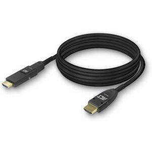 ACT AK4106 HDMI-kabel 50 m - Hoogwaardige 4K Actieve Optische HDMI - Zwart ACT AK4106 HDMI-kabel 50 m - Hoogwaardige 4K Actieve Optische HDMI - Zwart