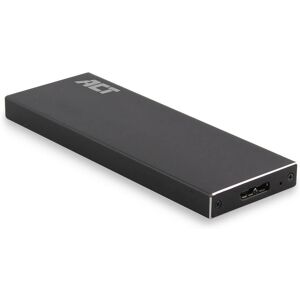 Boîtier de stockage ACT ACT1600 - Noir pour SSD M.2 SATA USB 3.2 Boîtier de stockage ACT ACT1600 - Noir pour SSD M.2 SATA USB 3.2