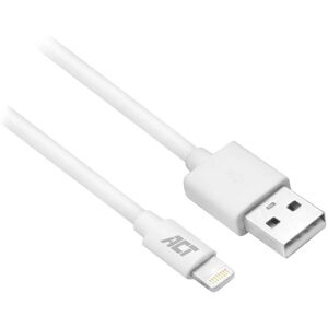 ACT AC3011 Wit Lightning Kabel - Lightning kabel ACT AC3011 Wit Lightning Kabel - Lightning kabel