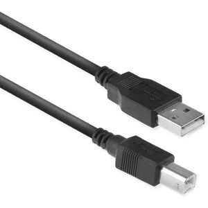 ACT USB 2.0 Kabel - 1,8m - Zwart - Data & Voeding ACT USB 2.0 Kabel - 1,8m - Zwart - Data & Voeding