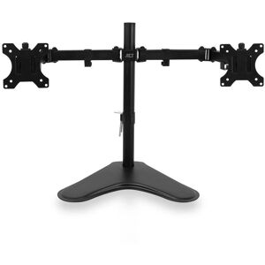 ACT Dubbele Monitor Beugel - Verstelbaar, Geschikt voor 32 inch schermen - Zwart ACT Dubbele Monitor Beugel - Verstelbaar, Geschikt voor 32 inch schermen - Zwart