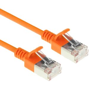 ACT Orange 0,25 m câble réseau LSZH CAT6A - Patch fin ACT Orange 0,25 m câble réseau LSZH CAT6A - Patch fin