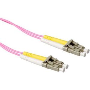 ACT RL9704 Paarse Glasvezelkabel 4m - Duplex OM4 LC ACT RL9704 Paarse Glasvezelkabel 4m - Duplex OM4 LC