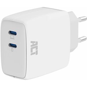 Chargeur USB-C ACT ACT2165 65W Double Port - Chargeur pour Smartphone et Laptop - Publicité Chargeur USB-C ACT ACT2165 65W Double Port - Chargeur pour Smartphone et Laptop - Publicité