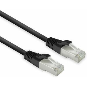 ACT Zwart 1,5M U/FTP LSZH Datacenter Slimline Patchkabel ACT Zwart 1,5M U/FTP LSZH Datacenter Slimline Patchkabel