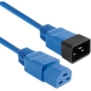 ACT AK5369 Câble d'alimentation - C20 à C21 IEC60320, 3m, Bleu - Câble électrique - Publicité ACT AK5369 Câble d'alimentation - C20 à C21 IEC60320, 3m, Bleu - Câble électrique - Publicité