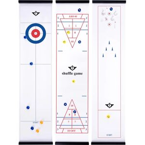 Engelhart Model 340505 3-i-1 Spil Sæt - Curling, Shuffleboard, Bowling Engelhart Model 340505 3-i-1 Spil Sæt - Curling, Shuffleboard, Bowling