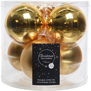 Kaemingk Gold Evergreen Weihnachtskugeln Set - Dekorationen Kaemingk Gold Evergreen Weihnachtskugeln Set - Dekorationen