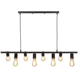 RoMi Schwarze 8-flammige Hängelampe - Pendelleuchte RoMi Schwarze 8-flammige Hängelampe - Pendelleuchte