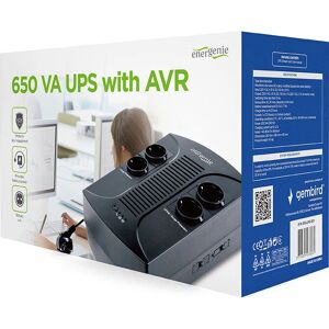 EnerGenie EG-UPS-001 Alimentation sans coupure interactive - 390 W - Noir - Publicité EnerGenie EG-UPS-001 Alimentation sans coupure interactive - 390 W - Noir - Publicité