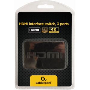 Gembird DSW-HDMI-34 3-Port HDMI Switch - Video & Audio Gembird DSW-HDMI-34 3-Port HDMI Switch - Video & Audio