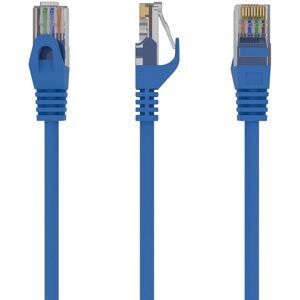 Câble réseau Gembird PP6U-5M Bleu Catégorie 6 - Publicité Câble réseau Gembird PP6U-5M Bleu Catégorie 6 - Publicité