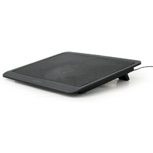 Gembird Laptop Cooling Pad - 15 inch, Black, 1000 RPM Gembird Laptop Cooling Pad - 15 inch, Black, 1000 RPM