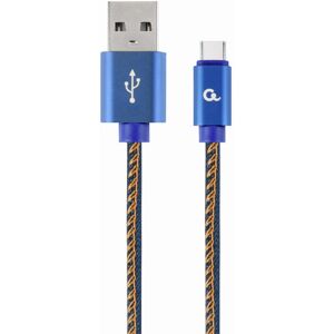 Cablexpert câble USB A vers USB C 1 m - Bleu - USB 2.0 - Publicité Cablexpert câble USB A vers USB C 1 m - Bleu - USB 2.0 - Publicité