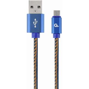 Cablexpert CC-USB2J-AMMBM-1M-BL Câble USB 2.0 Micro-USB B Bleu - Publicité Cablexpert CC-USB2J-AMMBM-1M-BL Câble USB 2.0 Micro-USB B Bleu - Publicité
