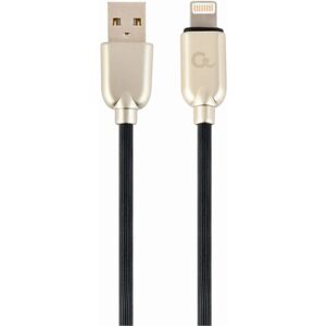 Cablexpert Modèle CC-USB2R-AMLM-1M Câble Lightning Noir Cablexpert Modèle CC-USB2R-AMLM-1M Câble Lightning Noir