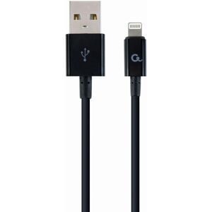 Cablexpert CC-USB2P-AMLM-2M Câble Lightning - USB 2.0, 2m, Noir Cablexpert CC-USB2P-AMLM-2M Câble Lightning - USB 2.0, 2m, Noir
