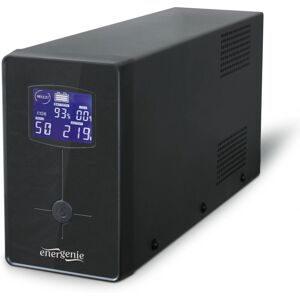 Gembird EG-UPS-036 Alimentation sans interruption - 3kVA, 1800W, LCD, 6 Prises - Publicité Gembird EG-UPS-036 Alimentation sans interruption - 3kVA, 1800W, LCD, 6 Prises - Publicité