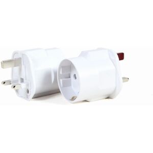 Gembird A-AC-EUFUKM-01 Power Adapter - EU Schuko to UK 13A Gembird A-AC-EUFUKM-01 Power Adapter - EU Schuko to UK 13A