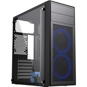Gembird Fornax M100B Musta PC-kotelo - ATX, Lasi sivupaneeli, Ei virtalähdettä Gembird Fornax M100B Musta PC-kotelo - ATX, Lasi sivupaneeli, Ei virtalähdettä