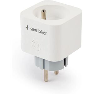 Gembird TSL-PS-F1M-01-W Presa intelligente bianca - Uso interno Gembird TSL-PS-F1M-01-W Presa intelligente bianca - Uso interno