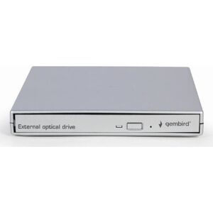 Gembird Unitate DVD±RW Externă Argint 8x DVD 24x CD USB 2.0 Gembird Unitate DVD±RW Externă Argint 8x DVD 24x CD USB 2.0