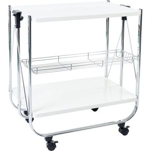 Iris Ohyama Kitchen Wagon CW-005 - Storage, 2 Shelves, Mesh Basket Iris Ohyama Kitchen Wagon CW-005 - Storage, 2 Shelves, Mesh Basket