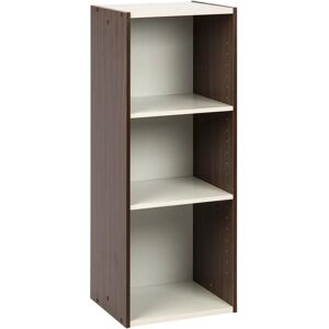 Iris Ohyama - Estantería Modular - 3 Niveles - Marrón Iris Ohyama - Estantería Modular - 3 Niveles - Marrón