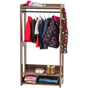 Iris Ohyama Kids Clothes Rack with Shelves - Adjustable & Sustainable Iris Ohyama Kids Clothes Rack with Shelves - Adjustable & Sustainable