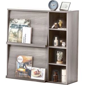 Iris Ohyama - Armoire de rangement modulaire avec 2 portes et 4 compartiments - Bureau/Chambre/Salon - Publicité Iris Ohyama - Armoire de rangement modulaire avec 2 portes et 4 compartiments - Bureau/Chambre/Salon - Publicité