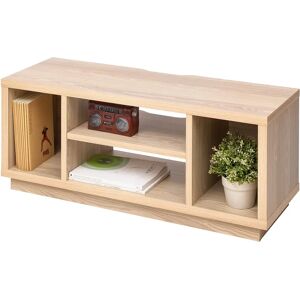 Iris Ohyama Meuble TV Moderne avec Étagère Ajustable - Publicité Iris Ohyama Meuble TV Moderne avec Étagère Ajustable - Publicité