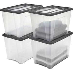 IRIS OHYAMA Caja de almacenamiento - Apilable, Sin BPA, 60L IRIS OHYAMA Caja de almacenamiento - Apilable, Sin BPA, 60L