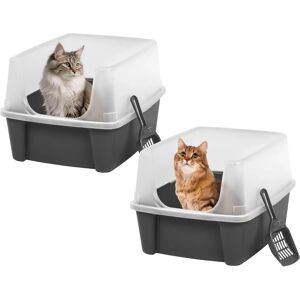 IRIS OHYAMA Cat Litter Box with High Sides - Up to 7kg IRIS OHYAMA Cat Litter Box with High Sides - Up to 7kg