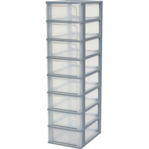 Tour de rangement Iris Ohyama - Organisateur de bureau robuste - Publicité Tour de rangement Iris Ohyama - Organisateur de bureau robuste - Publicité