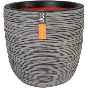 VidaXL Capi Eierpflanzgefäß Nature Rib 35x34cm Anthrazit - Blumentopf VidaXL Capi Eierpflanzgefäß Nature Rib 35x34cm Anthrazit - Blumentopf