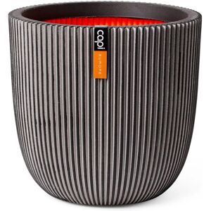 Pot de fleur Groove Capi Europe 43x41cm - Anthracite - Publicité Pot de fleur Groove Capi Europe 43x41cm - Anthracite - Publicité