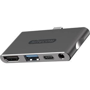 Sitecom CN-392 Aluminium Laptop Dock - Tragbare USB-C Adapter Sitecom CN-392 Aluminium Laptop Dock - Tragbare USB-C Adapter